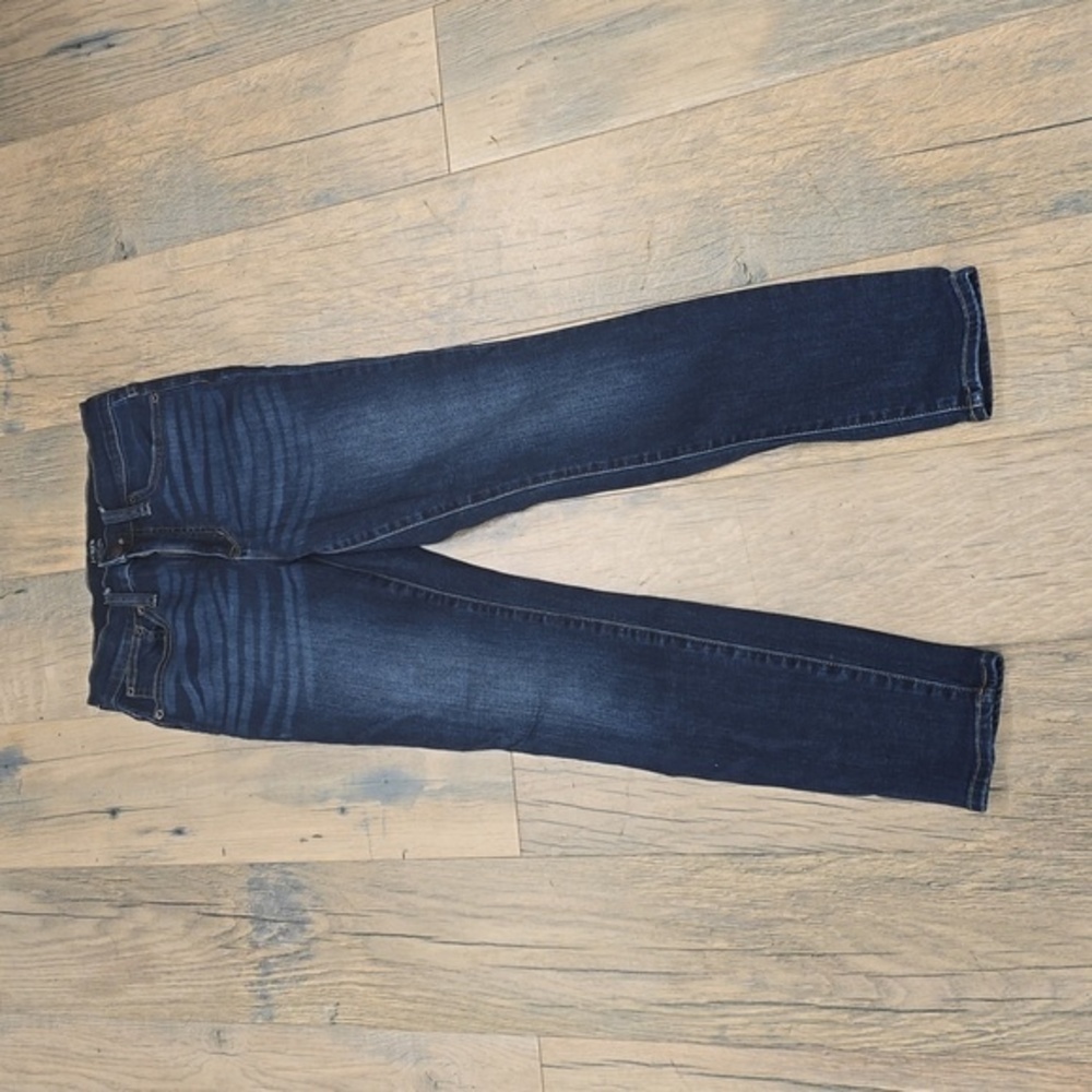 J.CREW 10" High-Rise Skinny | Dark Wash Denim Jeans | Size 26